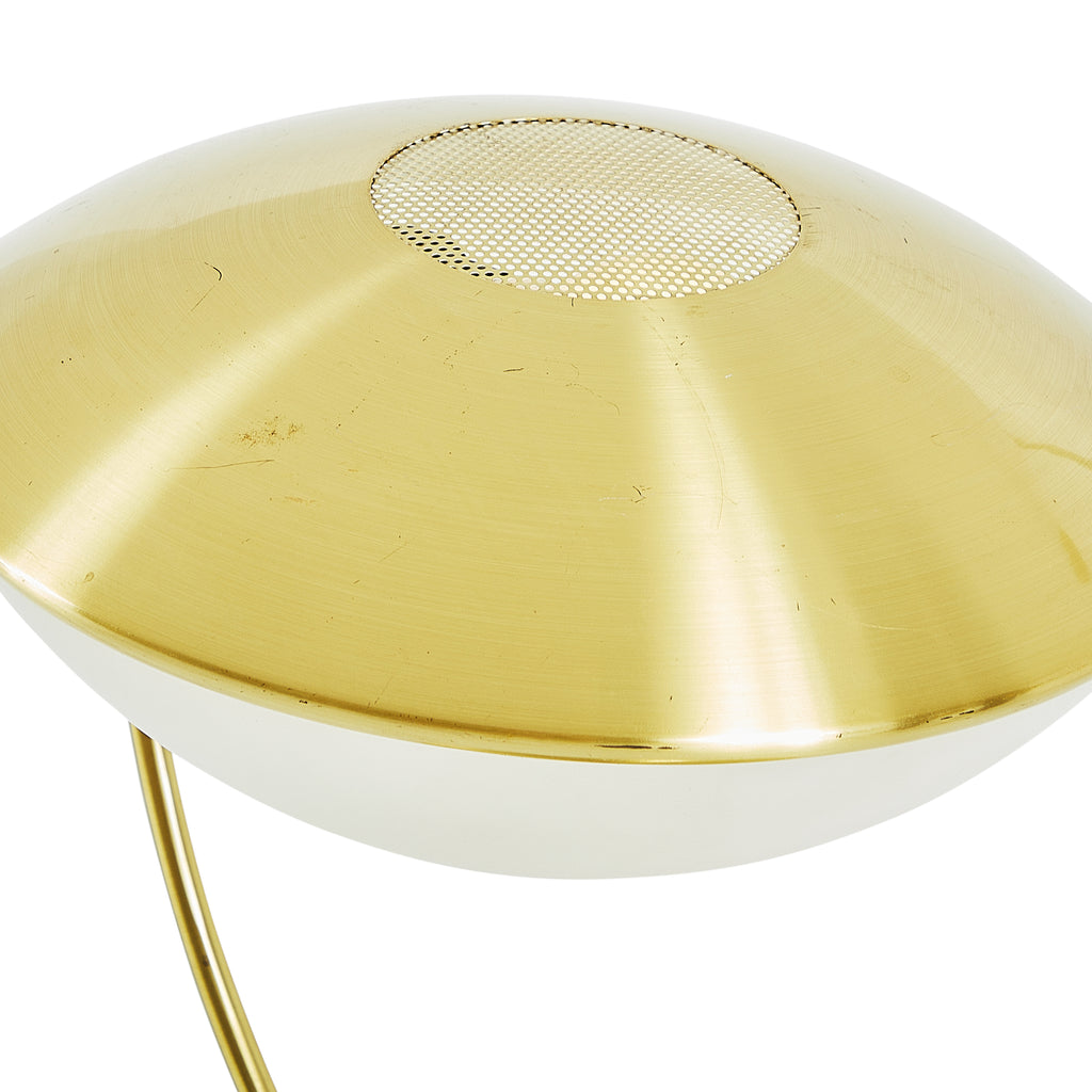 Gold Modern Disk Table Lamp