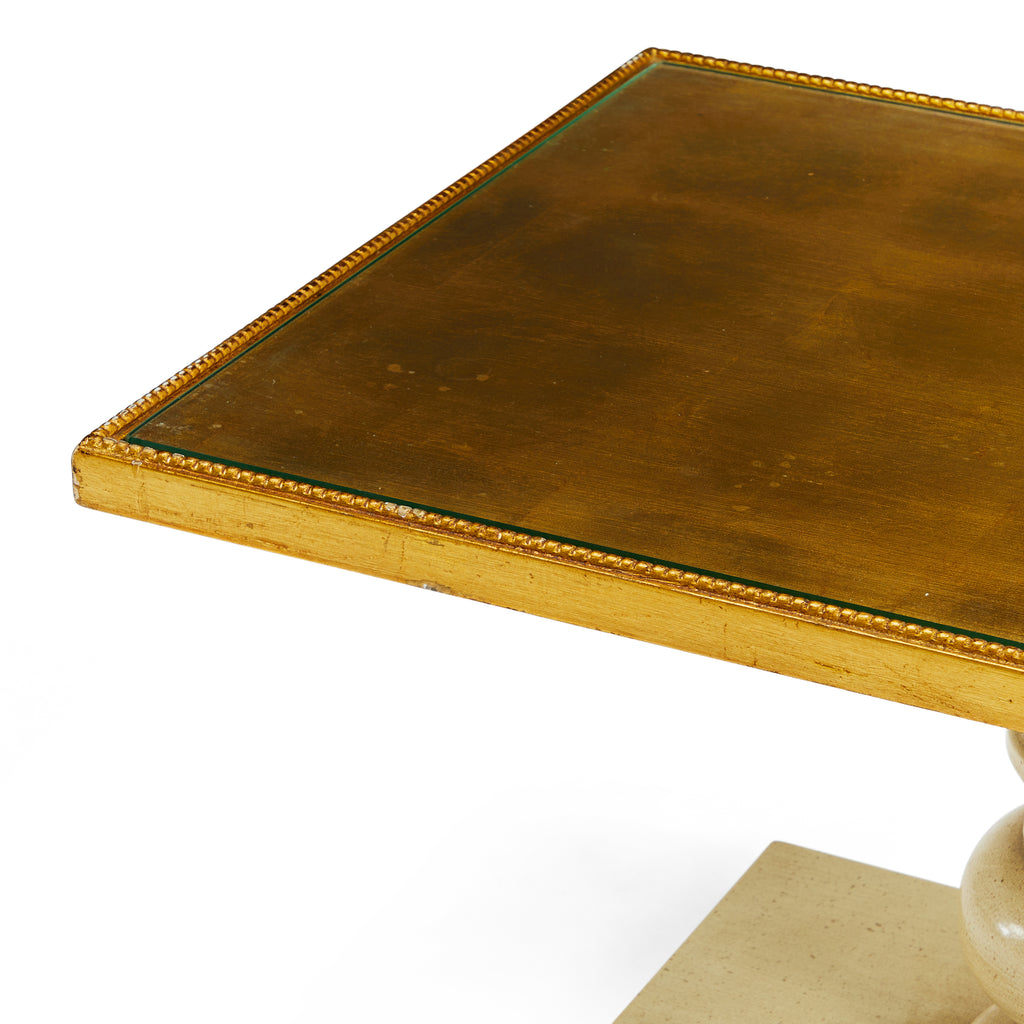 Gold Victorian Small Coffee Table