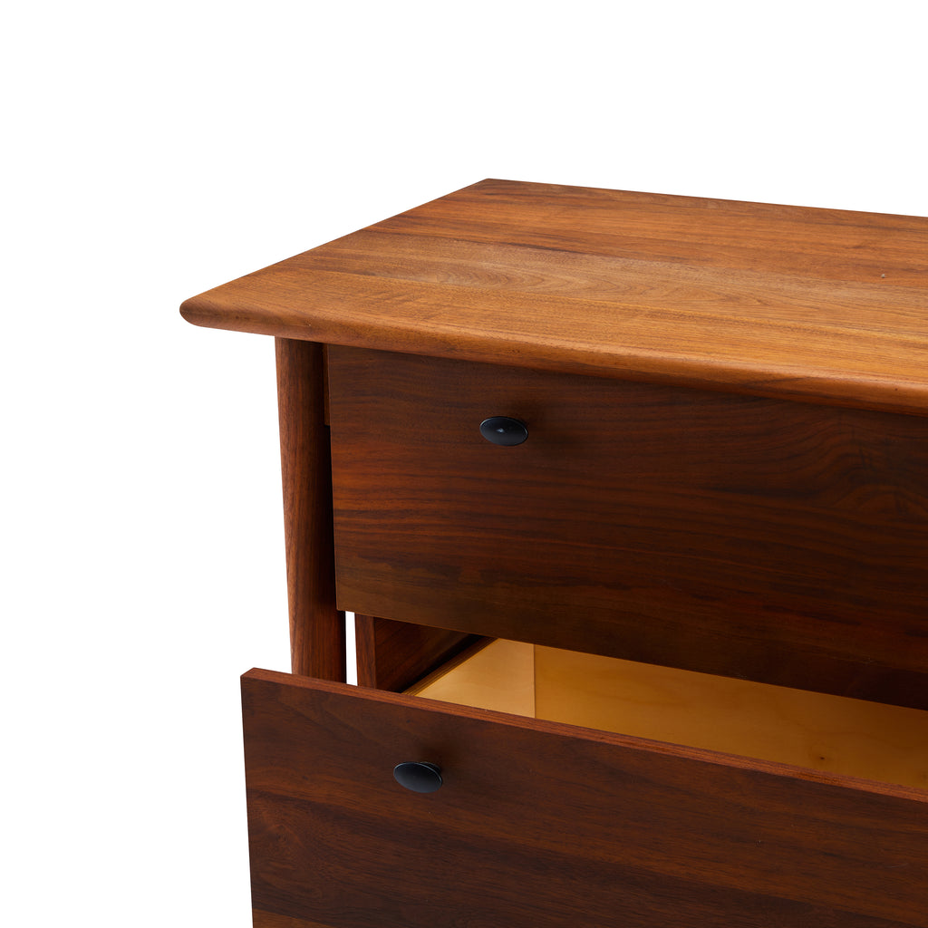 Wood Mid-Century Modern Console Dresser