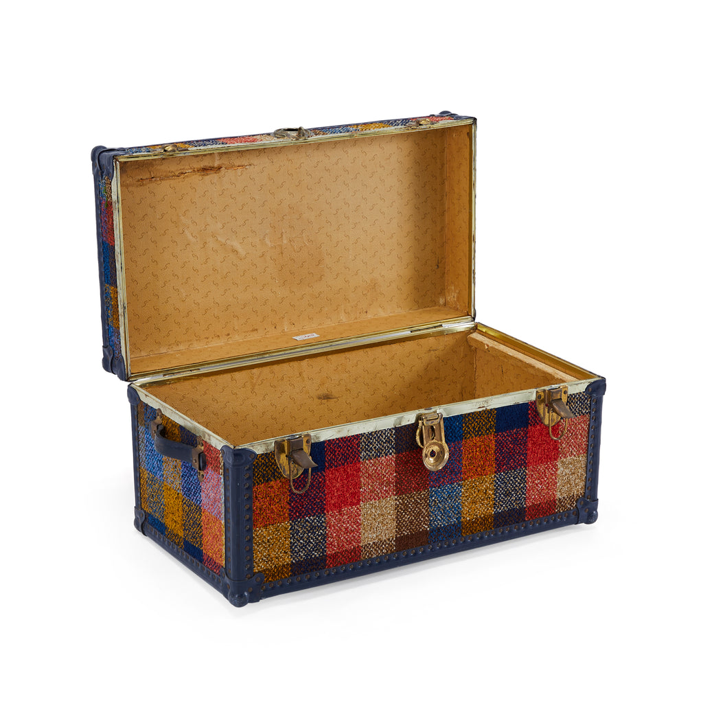 Blue & Red Plaid Skyway Trunk