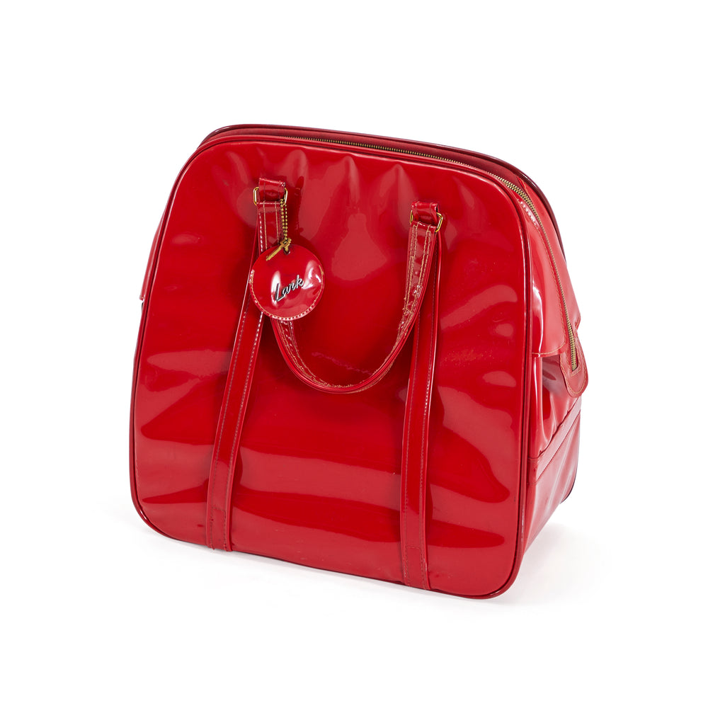 Red Leather Lark Bag