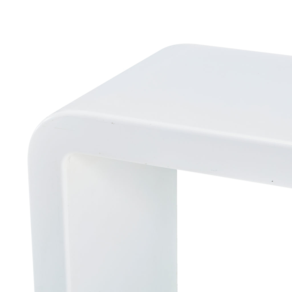 White Modern Console Table