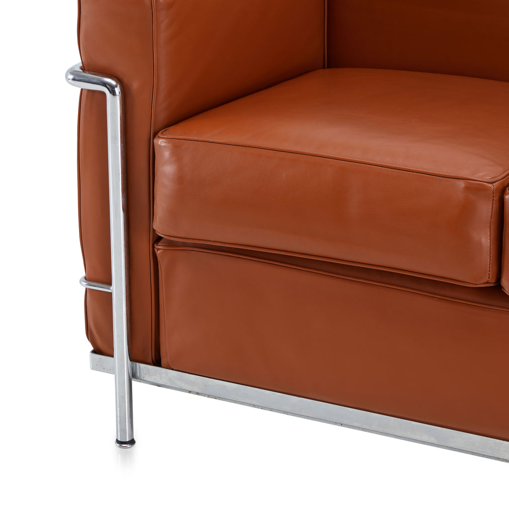 Le Corbusier Petit Confort Sofa - Brown Leather
