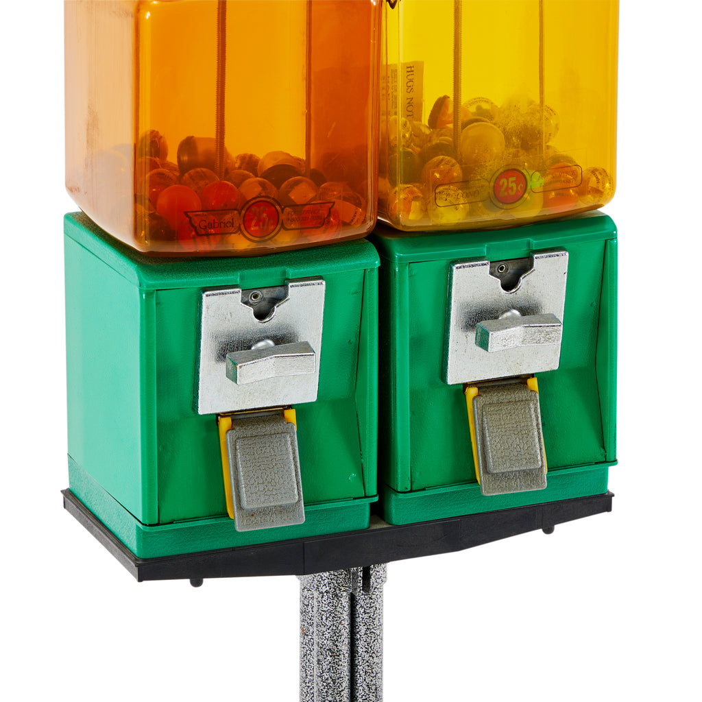 Green Vintage Toy Dispenser