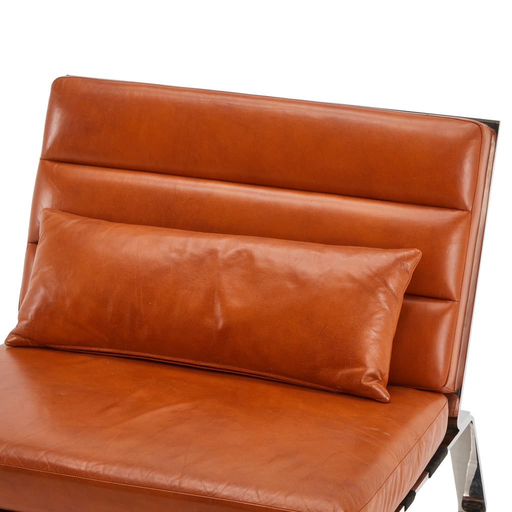 Tan Modern Lounge Chair