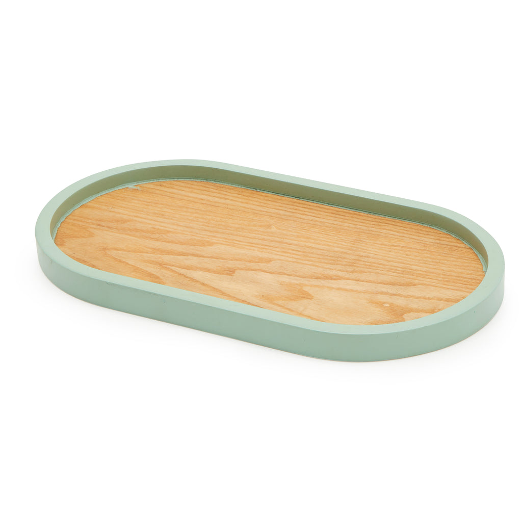 Aqua Trim Wood Tray (A+D)