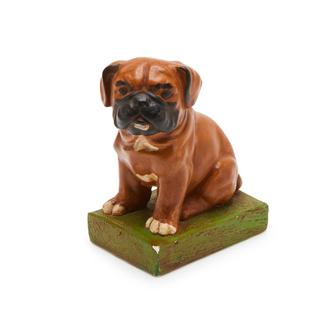 Brown Dog Sculpture (A+D)