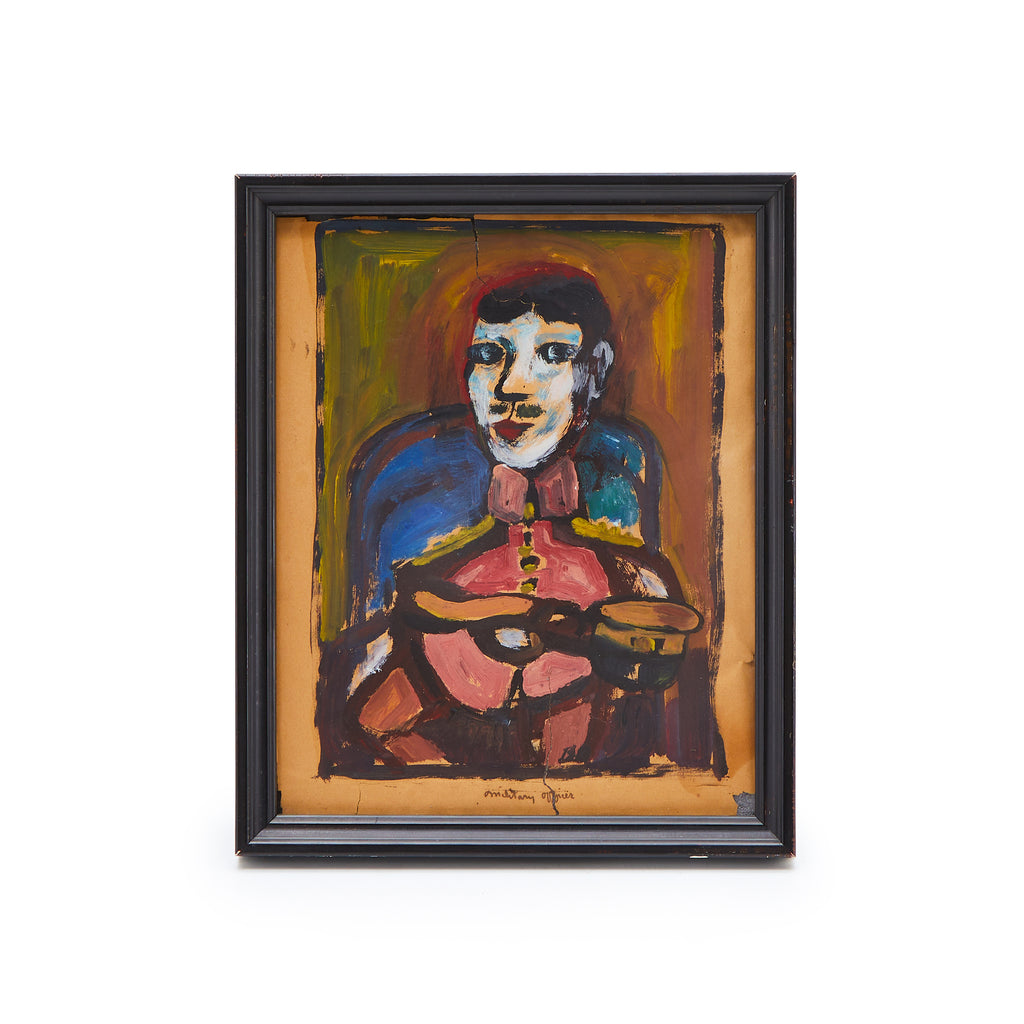 Portrait of Painted Man (A+D)