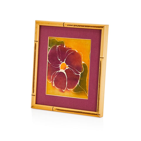 00.49 (A+D) Framed Purple Hawaiian Hibiscus A
