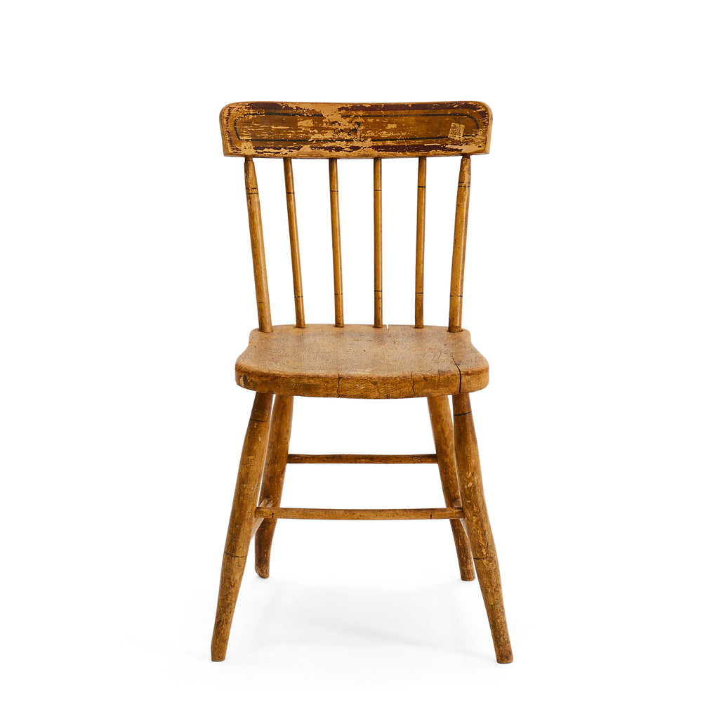 Wood Rustic Farmhouse Side Chair