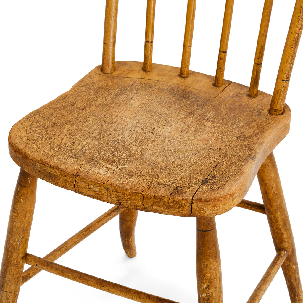 Wood Rustic Farmhouse Side Chair