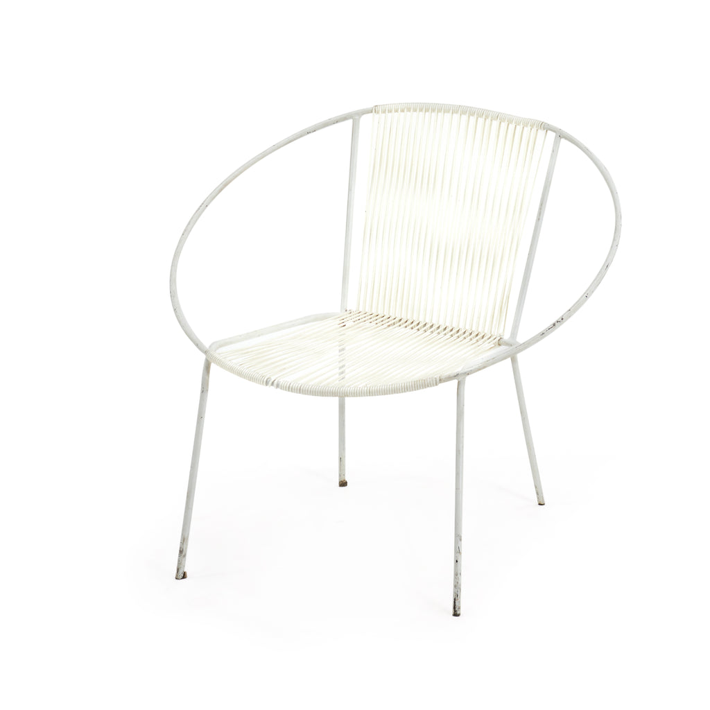 Cord Hoop Chair - White