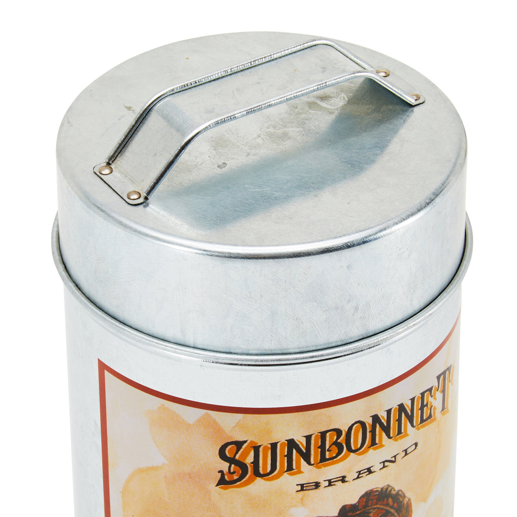 Sunbonnet Brand Sugar Container