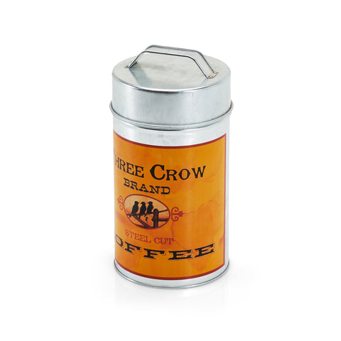 Three Crow Coffee Tin