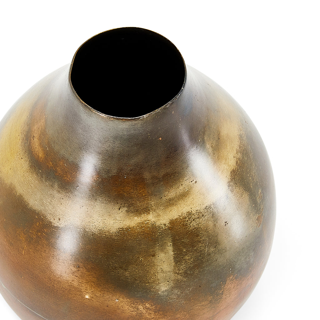 Brass Teardrop Vase (A+D)