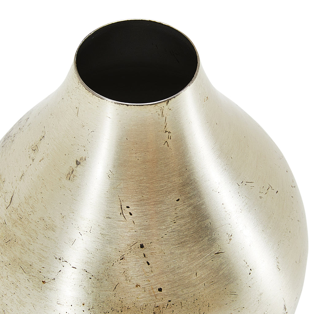 Silver Teardrop Vase Small (A+D)