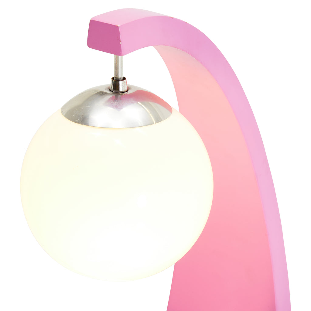Modeline Curved "L" Table Lamp - Pink