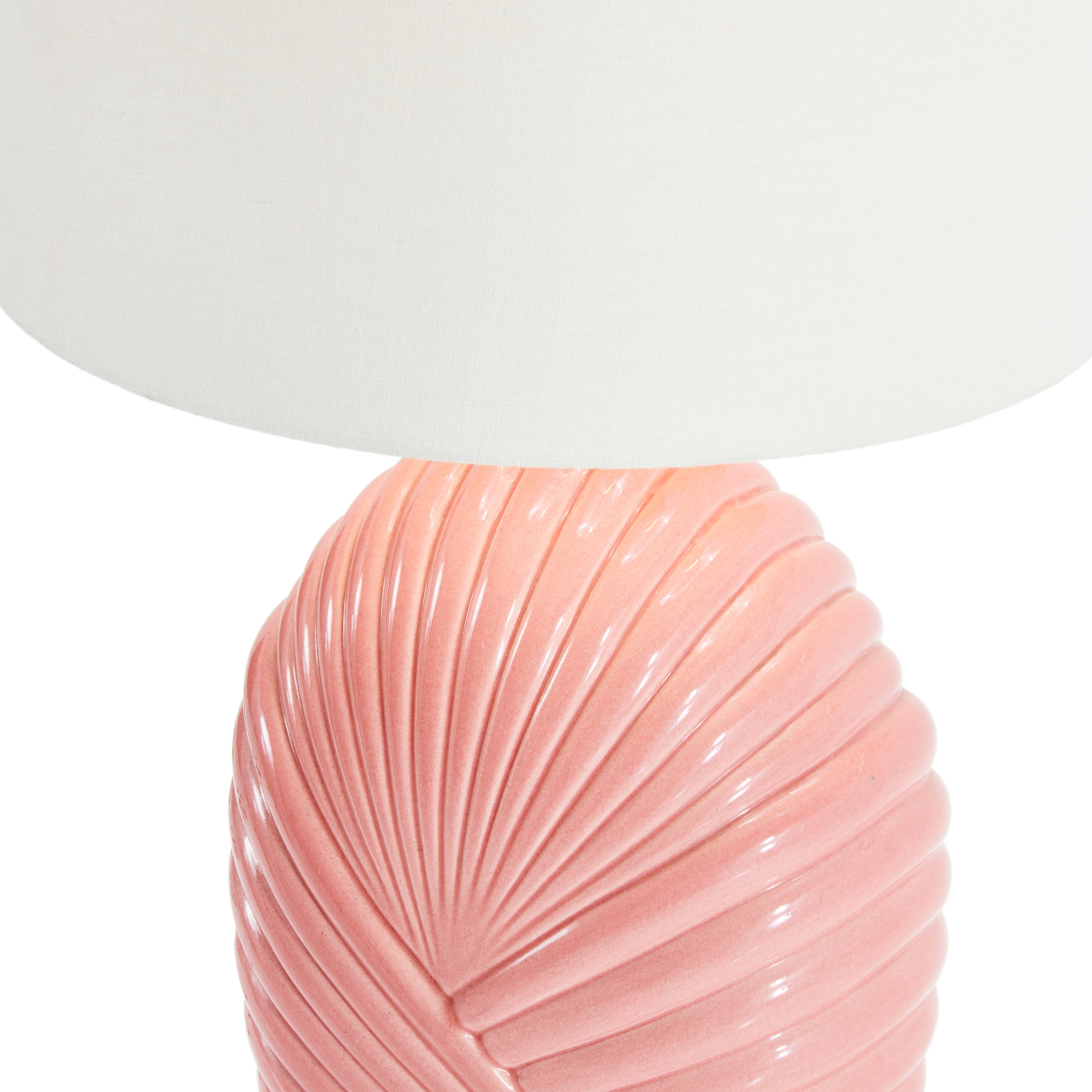 Pink 80s Deco Table Lamp - Gil & Roy Props