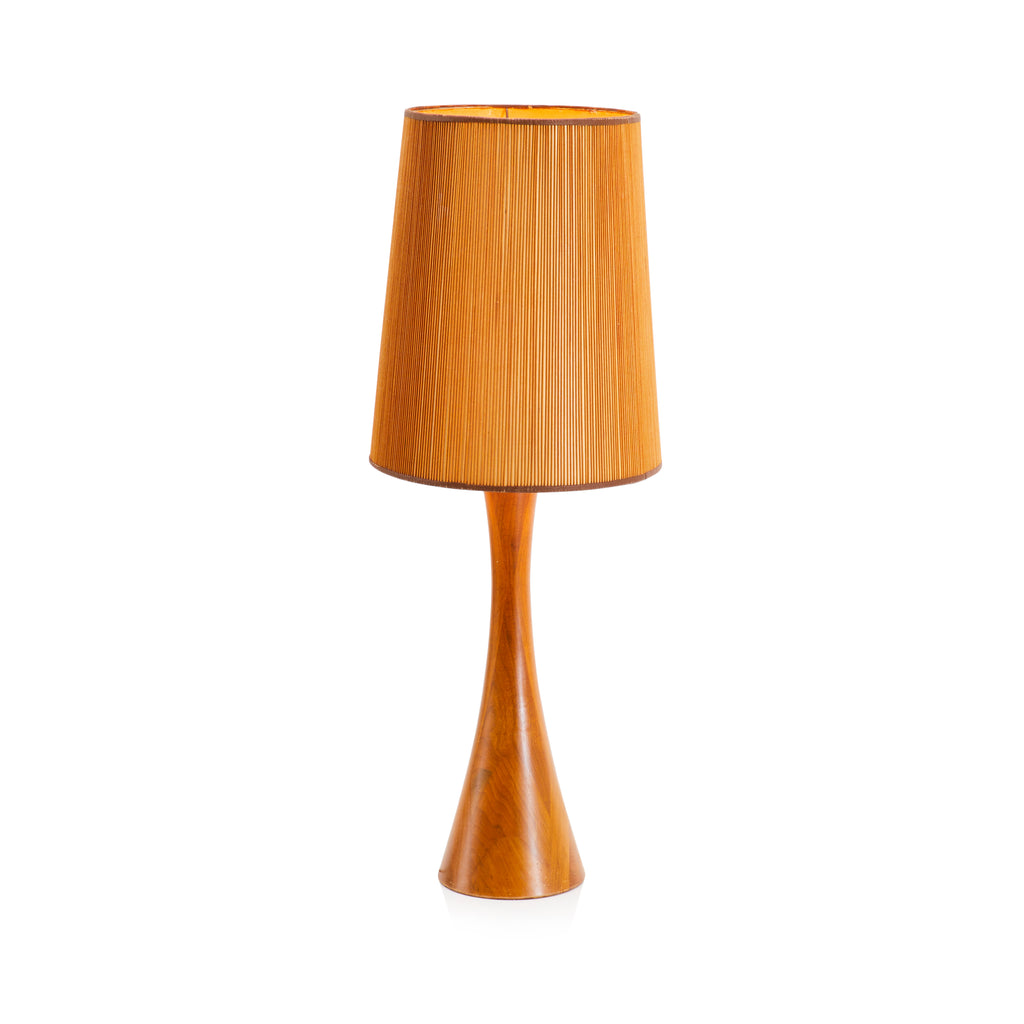 Smooth Wood Table Lamp