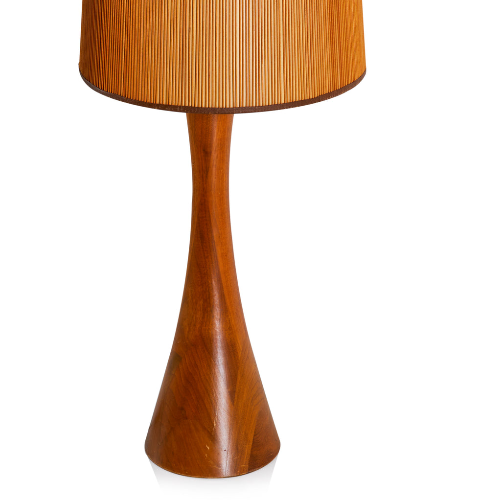 Smooth Wood Table Lamp