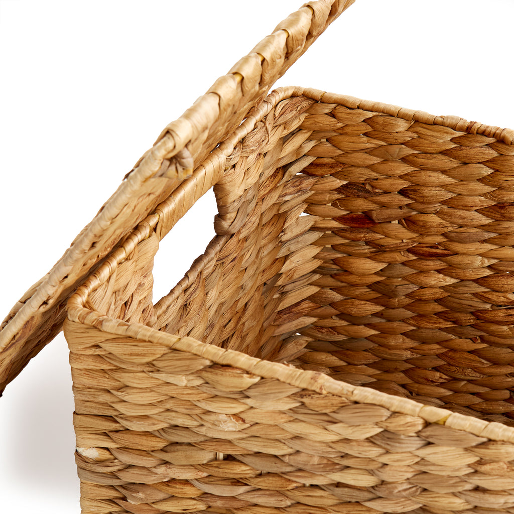 Wicker Stackable Storage Baskets