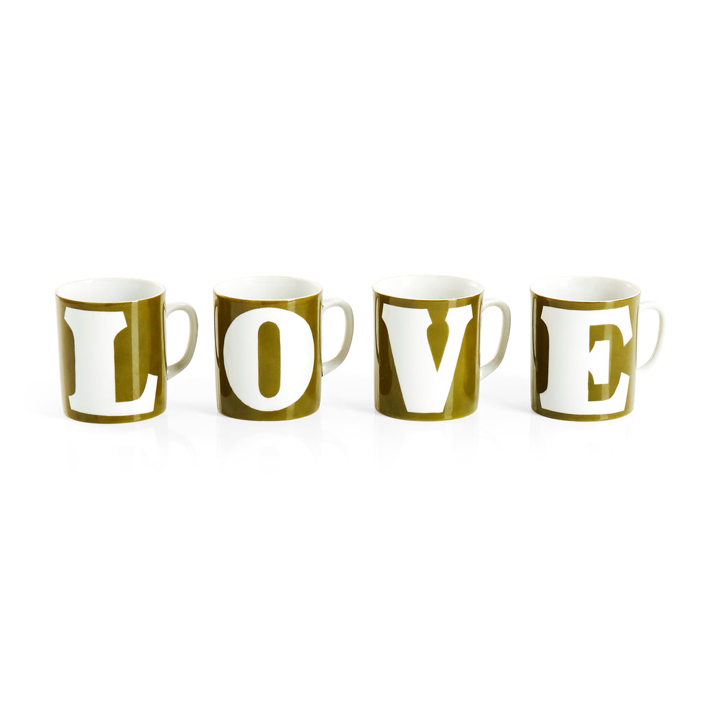 Set of LOVE Mugs