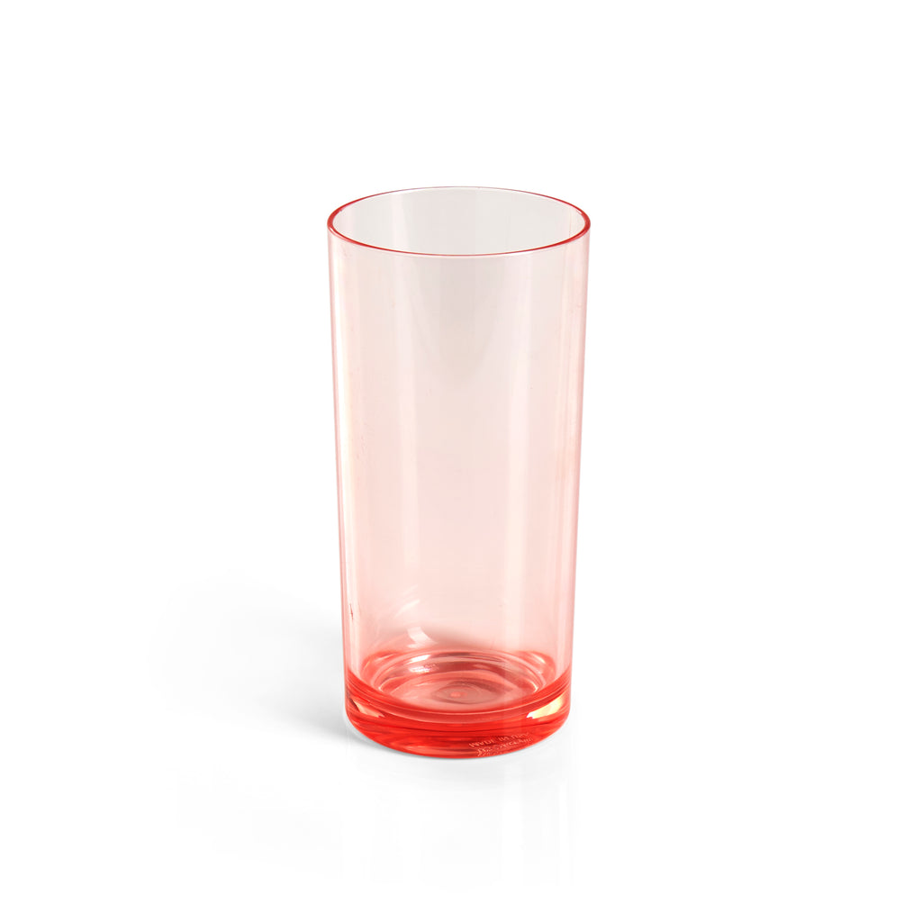 Red Skinny Tall Plastic Cup