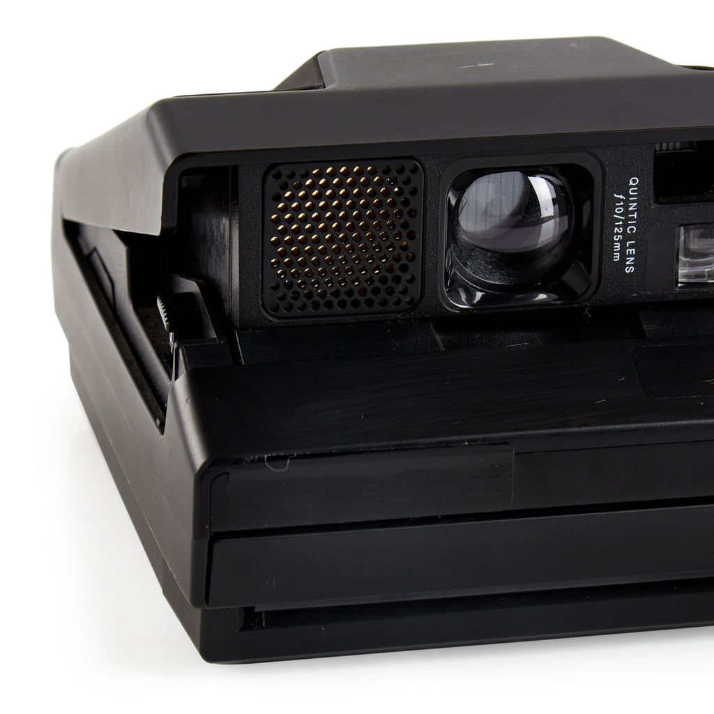 Black Polaroid Spectra System Film Camera