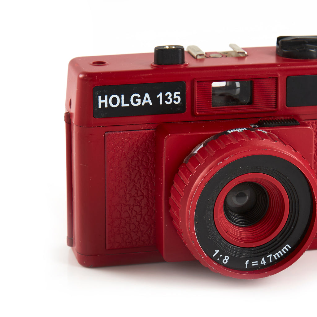 Red Holga 135 Film Camera