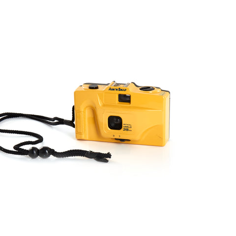 Yellow Aim 'N Snap Photo Camera