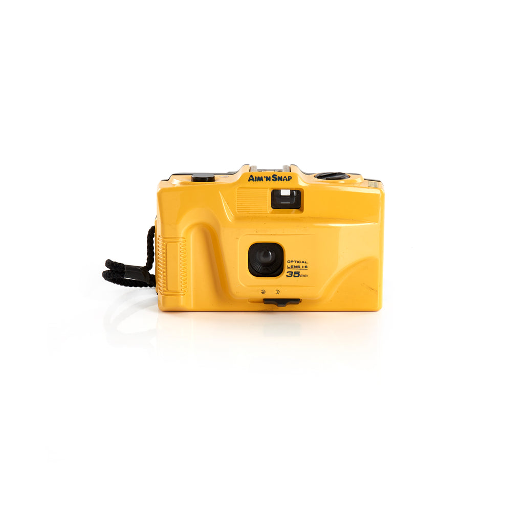 Yellow Aim 'N Snap Photo Camera
