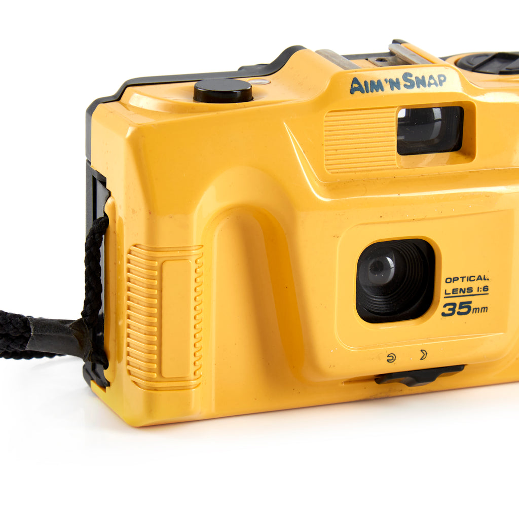 Yellow Aim 'N Snap Photo Camera