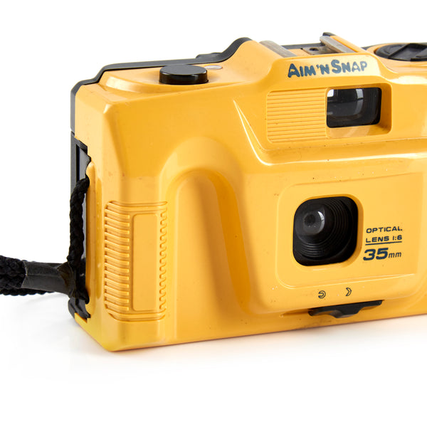 Yellow Aim 'N Snap Photo Camera - Gil & Roy Props