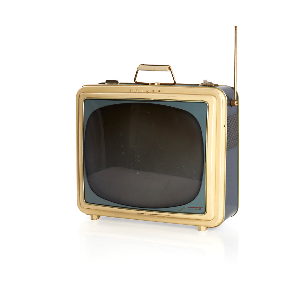 Blue & Gold Philco Television