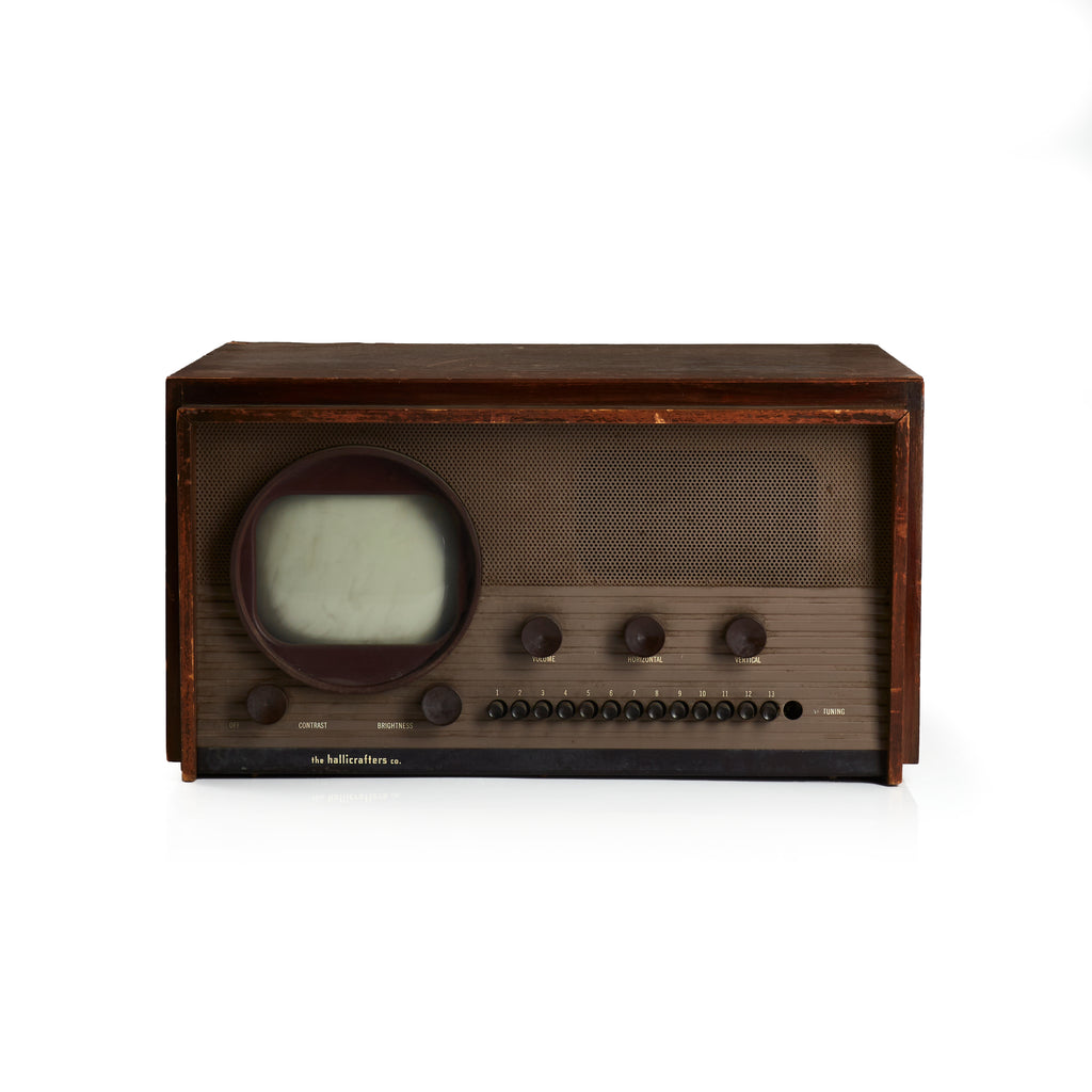 Wooden Hailcrafters Model 505 Television - 1948