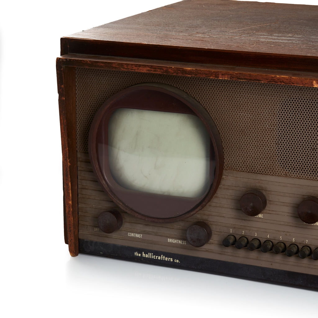 Wooden Hailcrafters Model 505 Television - 1948