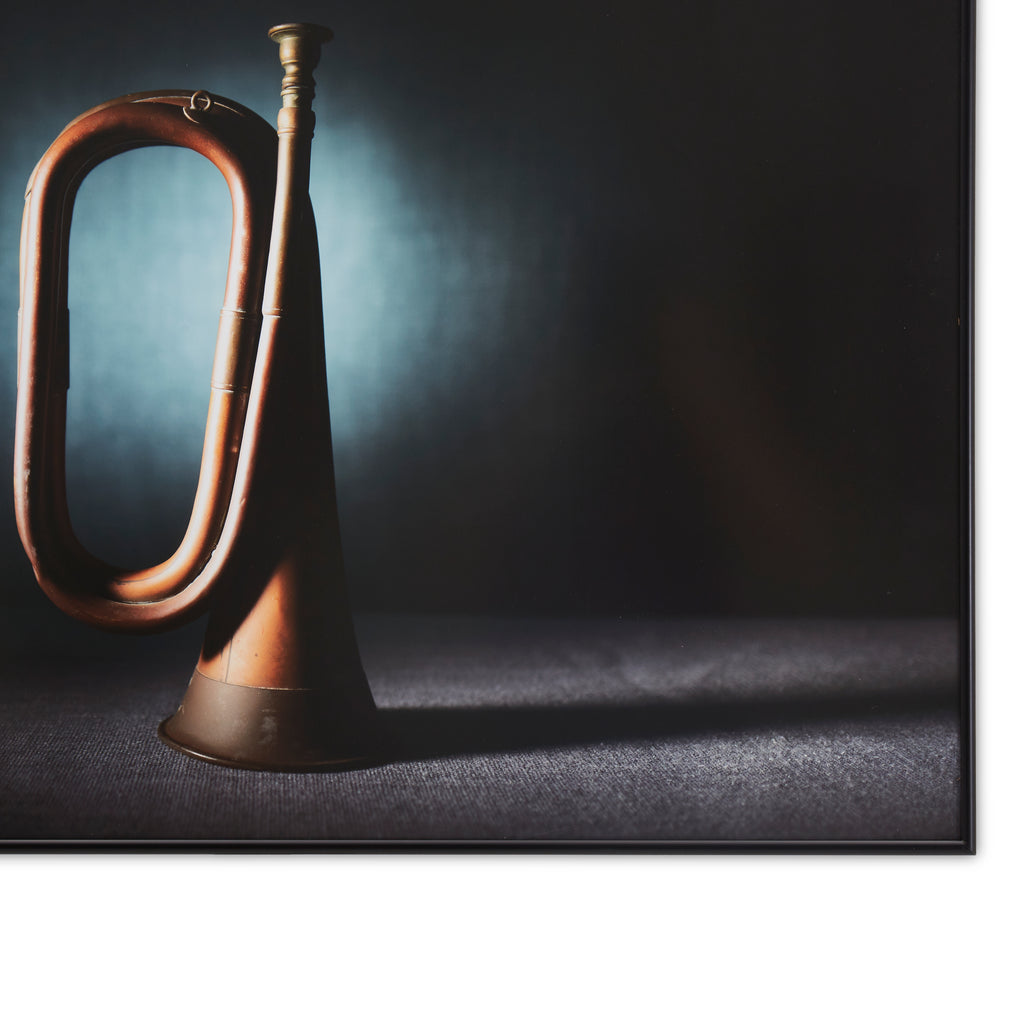 1231 (A+D) Brass Hunting Trumpet