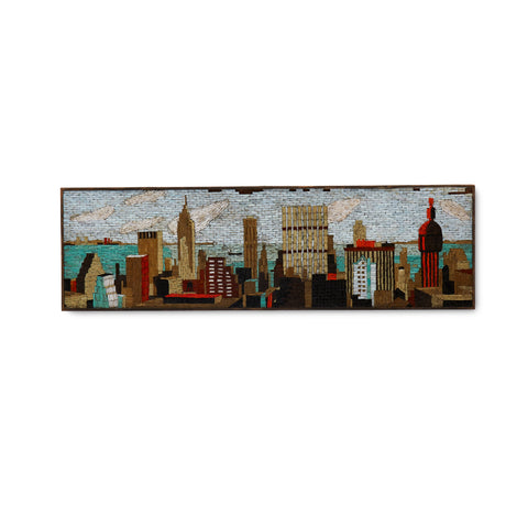 Mosaic Tile Cityscape