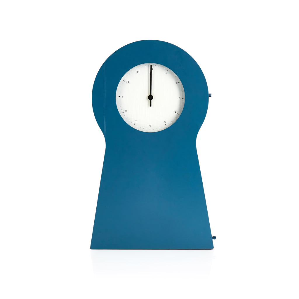 Blue Modern Table Clock
