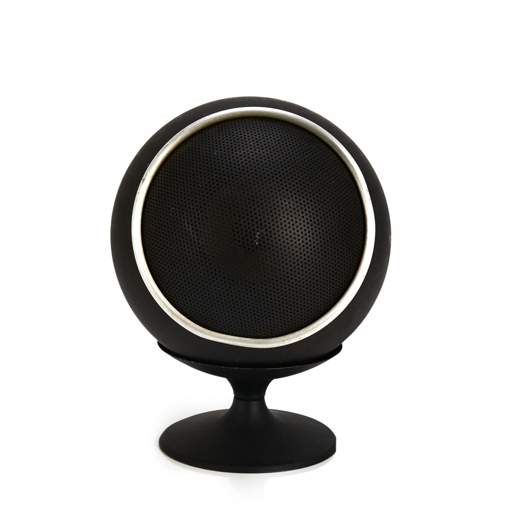 Small Black Sphere Speakers - Set of 2