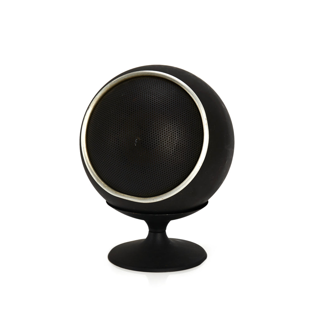 Small Black Sphere Speakers - Set of 2
