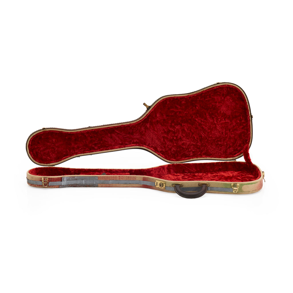 Vintage Reddish Guitar Case