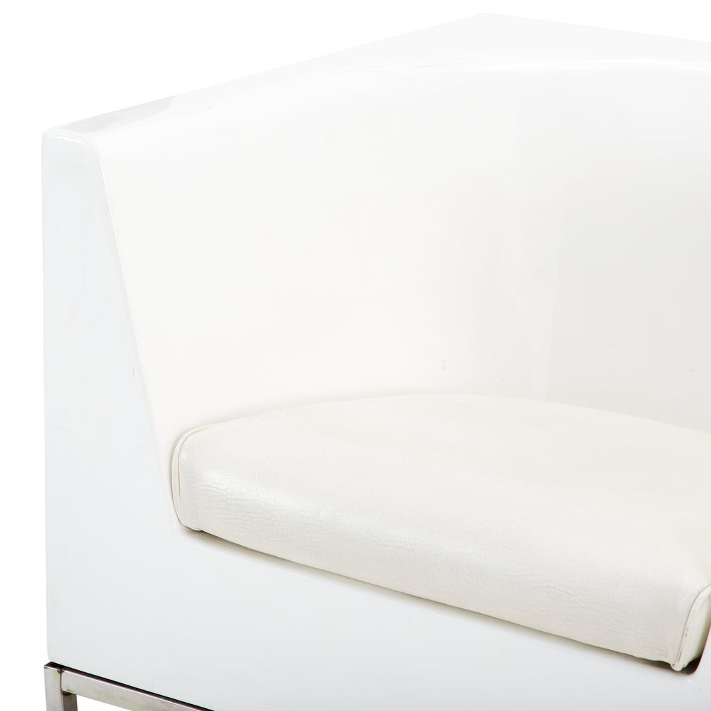 White Cube Lounge Chair
