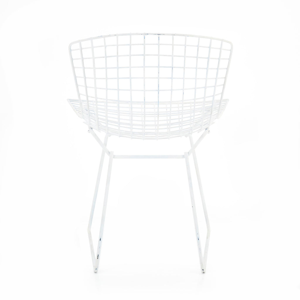 White Wire Bertoia Side Chair