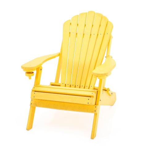 Yellow Adirondack Arm Chair