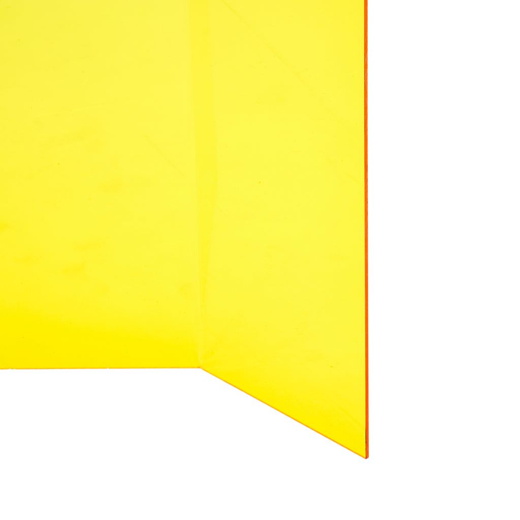 Yellow Plexi Screen Divider