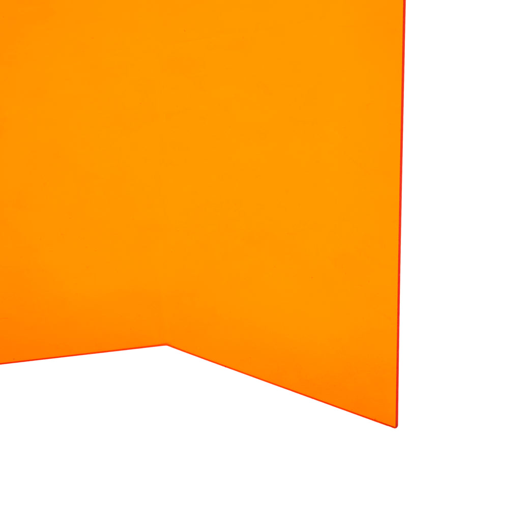 Orange Plexi Screen Divider