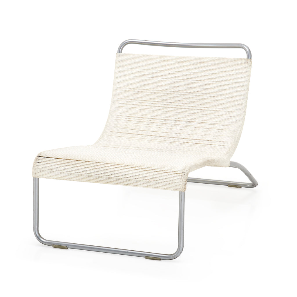 White & Silver Case Study #22 Side Chair
