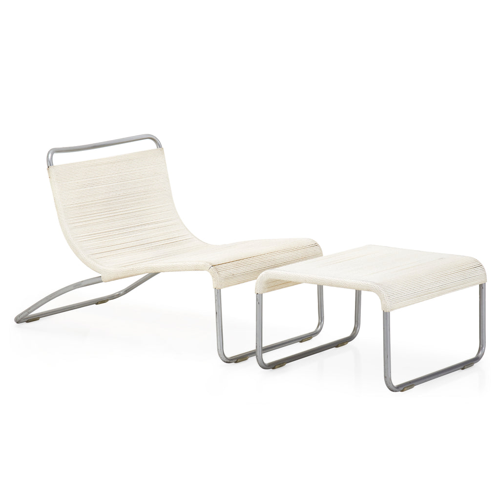 White & Silver Case Study #22 Side Chair