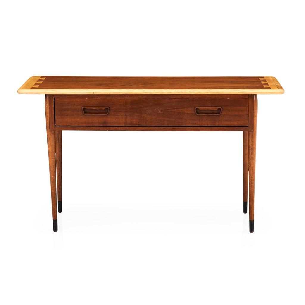 Wood MCM Drawer Console Table - Lane
